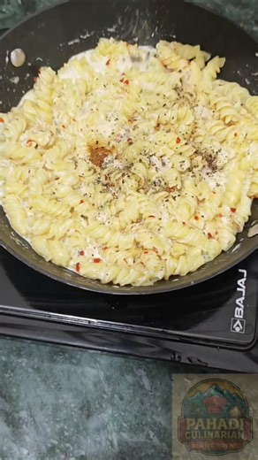 how to make white sauce pasta perfectly creamy 🍝 #cooking #tutorial #foodie