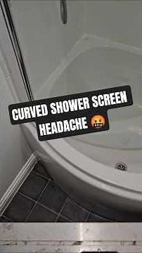 This Shower Screen Was Installed WRONG | Leak Fixed Properly