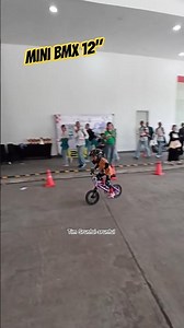 Mini BMX 12"🔥 Try racing with BMX #balancebike #cycling #bmx #fypシ #trending