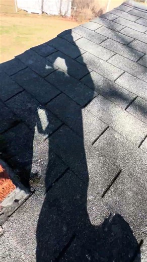 WHO thought THIS was a good idea ? Roof chimney in a valley #diy #roof #chimney #why #youtuber ￼