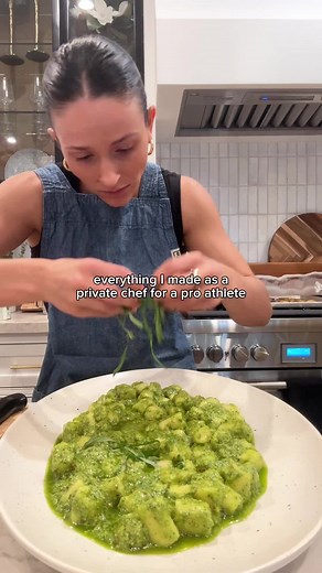 the full breakdown of my private chef dinner! I was so obsessed with this menu, from the gnocchi to the ribeye to the chocolate mousse … truly a dream dinner #privatechef #cheflife #ribeyesteak #pesto #cookingtips