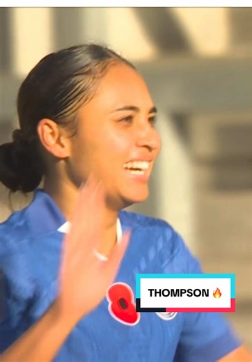 Sum up Alyssa Thompson in one goal: 👆🔥 #Chelsea #CFCW #Football #CFC #WoSo
