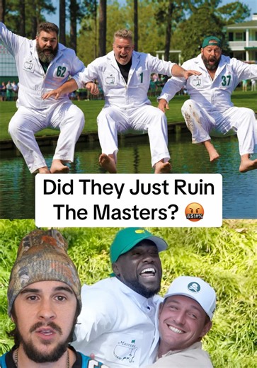 Are The Masters cooked?😭 #golf #pga #themasters #golftiktok #golftok | jason kelce masters