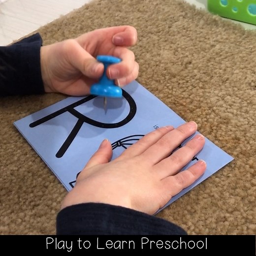 8.9K views · 73 reactions | Poke holes to make the letters! This is...