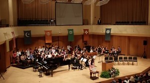 Voices raised in unity, song, prayer at baccalaureate service