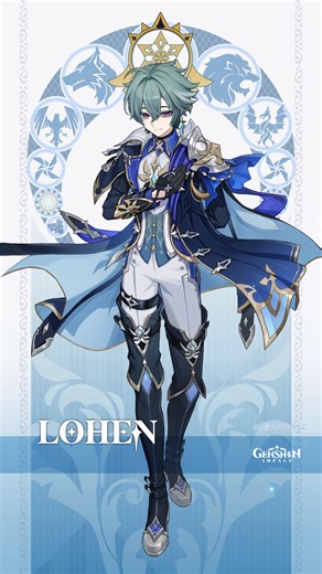 Lohen, el Lancero Punzante | Subcapitán de la Compañía de Ofensiva a Distancia de los Caballeros de Favonius #GenshinImpact #Lohen