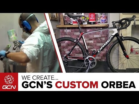 How Are Custom Painted Bikes Made? We Create The GCN Orbea Road Bike