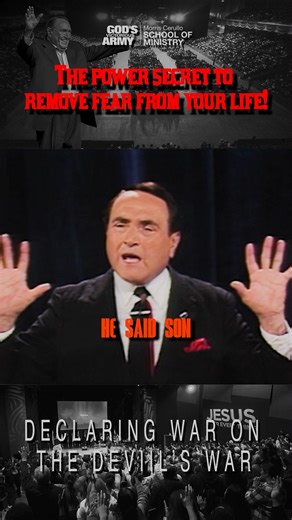 Take a minute out of your busy day to tap into this Power Secret That Removes Fear From Your Life from the Morris Cerullo Declaring War On The Devil's War School of Ministry! To receive all the study notes, videos, and certificate of completion quizzes from the Morris Cerullo School of Ministry FREE visit www.mcwe.com/gvasom | Morris Cerullo World Evangelism