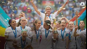 US women's soccer team celebrates World Cup victory with NYC parade