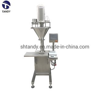 [Hot Item] Semiautomatic Cereal Wheat Flour Powder Auger Dosing Filler Machine