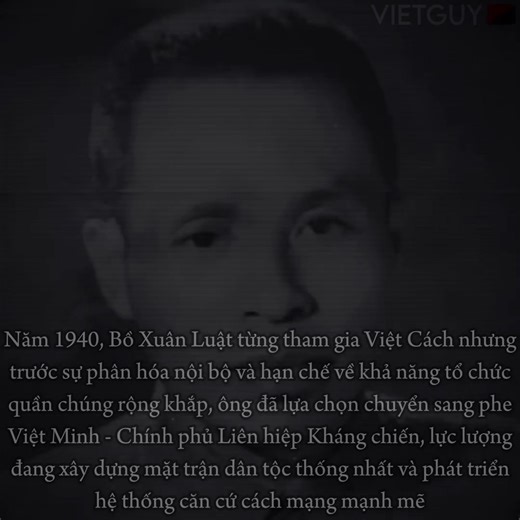 Rời tổ chức có thể gây tranh cãi, nhưng đứng về phía độc lập dân tộc là lựa chọn không thể đảo ngược — #boxuanluat #vietminh #vietcach #lichsuthegioi #fypage