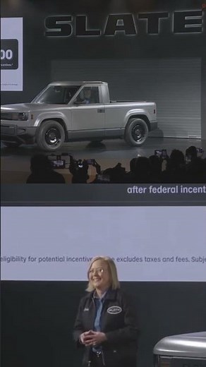 Slate Truck Radically Affordable EV Under $20K After Incentives!