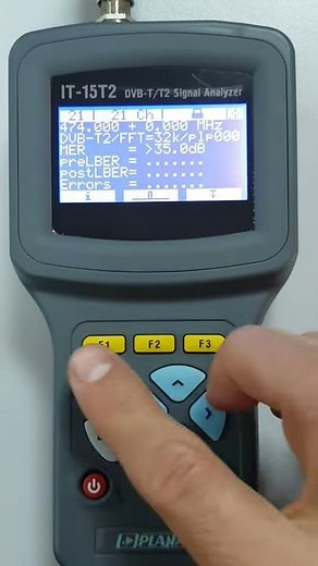 IT-15T2 MER/BER mode