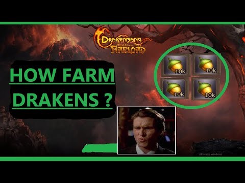 HOW FARM DRAKENS ? EASY TUTORIAL