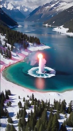 🔥 METEOR IMPACT in ALPINE VALLEY! Drone Captures INSANE Explosion & Shockwave 🌊💥