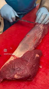 Preparing Beef Fillets 🎥🥩 #butcher #meatlover #fyp #viral | Country Valley Foods