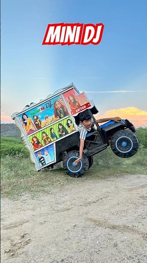 Remote Control Mini DJ Trucks😱!! Accident Small Dj Pickup !! #dj #djtruck #minidjtruck #djsong