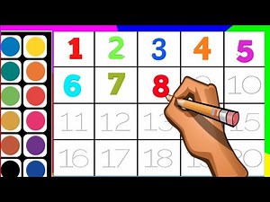 Counting from 1 to 20 for kids | Learn to Count for Toddlers | Educational Video for Preschoolers