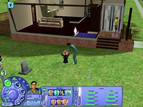 The Sims 2 - how to become a ZOMBIE