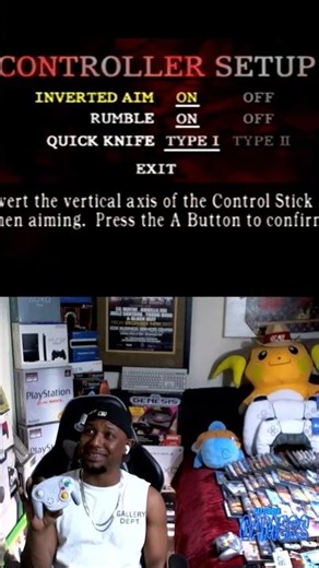 Resident Evil Controller Setup🎮🎮🎮 #pattersongamers #residentevil4 #streamer #gamecube #streamer