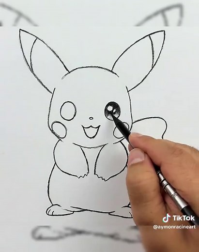 Cómo dibujar Pikachu: Tutorial paso a paso