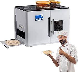 Amazon.com: Roti Maker Machine,Fully Automatic Roti Maker,Pancake/Flatbreads/Pita Making Machine,Suitable for Indian Pancake,Flour Tortilla,Tawa Bread,Indian Pancake,Dosa Bread: Home & Kitchen