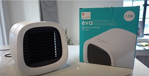 Watch Review on Evapolar evaCHILL EV-500 personal air cooler on Amazon Live