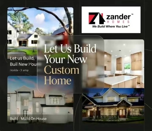 #BuildOnYourLot by #ZanderHomes™️ Are You Planning on Building Your New #CustomHome in the Future? Contact Us Now, to Learn More about our BOYL Program From #Houston Inner-Loop to Acreage properties, we’ve Built it all. #WeBuildWhereYouLive™️ | Zander Homes