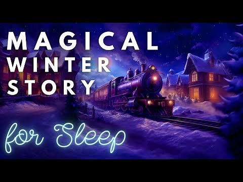 ❄️A Magical Winter Story for Sleep - A Train Town Holiday ❄️ - A Peaceful Sleepy Story
