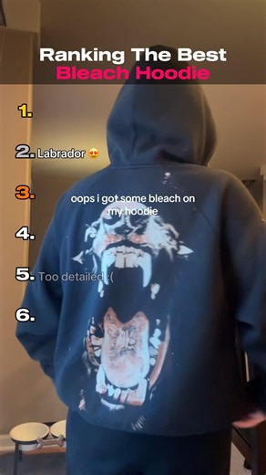 Ranking BLEACH HOODIE REVEALS