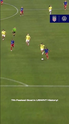 7th Fastest Goal in USWNT History - Cat Macario