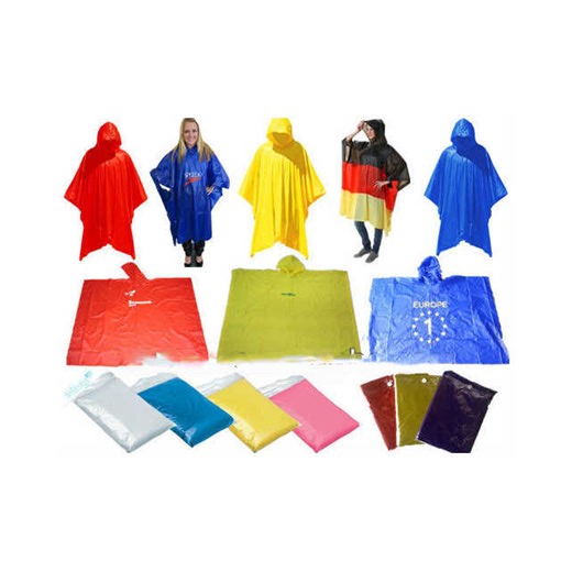 Modern Disposable Waterproof PE Raincoat Poncho for Girls and Boys for Outdoor Tour Activities