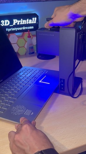 3ᴅ_ᴘʀɪɴᴛᴀʟʟ on Instagram: "New customisation on my laptop with @laserpecker LaserPecker 2 Settings: 90% power, 4% depth, 1 pass ⬇️ 5% off on LaserPecker4 with coupon 3DP10 Check my bio link or here: https://eu.laserpecker.net/products/laserpecker-4?ref=hnuefp2w ⬇️ #laserpecker"