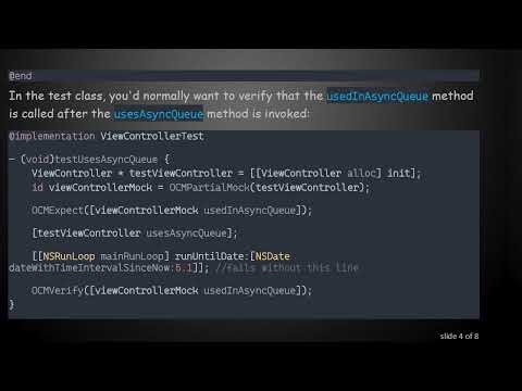 Mastering OCMock for dispatch_async without Callbacks