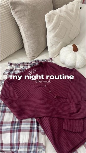 my night routine after work #afterwork #skincare #night #routine