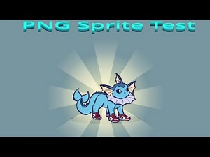 PNG Sprite Test (eevee + vaporeon)