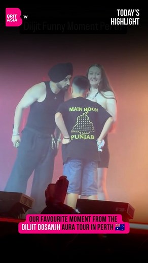 Our favourite moment at the Diljit Dosanjh Aura Tour in Perth, Australia #DiljitDosanjh #AuraTour #Australia | BritAsia TV