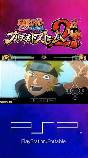 Naruto Ultimate Ninja Storm 2 Mod Naruto impact - PSP Gameplay 1280p (PPSSPP) #psp