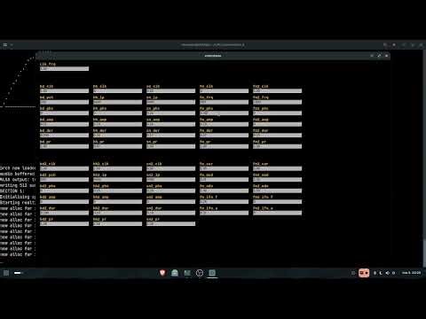 livecoding on my csound rhythm synth