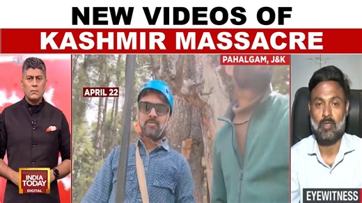 Pahalgam Terror Attack: New Video Reveals Horrifying Moments Of Terror Attack