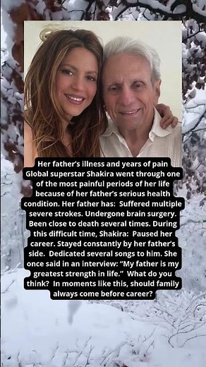 SHAKIRA’S HEARTBREAKING FAMILY STORY 💔😢