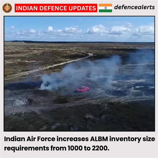🔴Indian Air Force increases Air Launched Ballistic Missile (ALBM) inventory size requirements from 1000 to 2200. | Indian Defence Updates