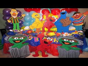 Elmo Birthday Party Centerpiece Ideas