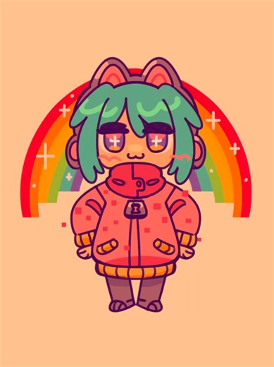 Nyan Miku Dance Animation Trend