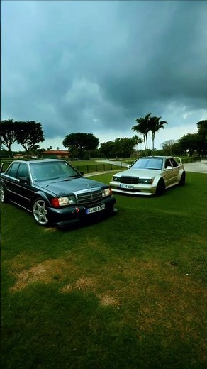 😭 1990 Evo II Meets 2026 HWA Evo – The Mercedes 190E That Time Travelled