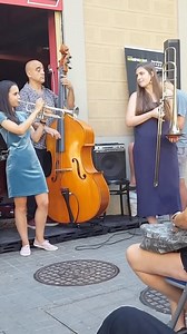 ON THE SUNNY SIDE OF THE STREET - Bar Colombia, Sant Andreu, Joan Chamorro, Andrea Motis, Sept. 2019 🔥✨🎺 @motis_andrea @joanchamorro @santandreukjazzband For more follow @trumpetband . . #jazz #jazzmusic #jazzmusician #trumpet #jazzvideo #trumpetband #trumpetplayer #trompete #trompeta #jazzlover #music #musician #orchestra #musicvideo #jazzdance #jazzfestival | TrumpetBand