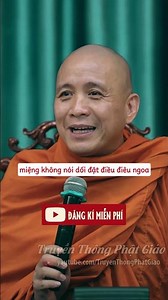 Miệng không nói dối đặt điều điêu ngoa | Sư Chánh Định