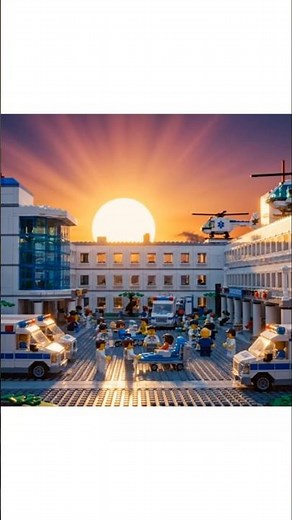 🚑 LEGO City Hospital | #shorts