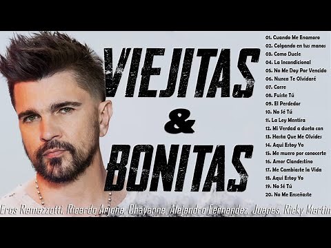 JUANES, RICARDO ARJONA, FRANCO DE VITA, ENRIQUE IGLESIAS, MANÁ, CHAYANNE, EROS RAMAZZOTTI ÉXITOS