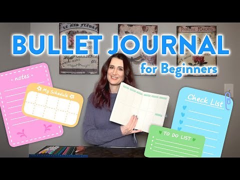 BULLET JOURNAL Setup for Beginners | Bullet Journal Ideas
